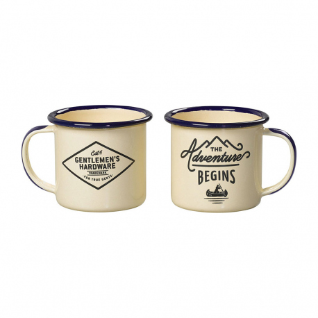 Κούπες - Κύπελλα Adventure Begins Enamel Espresso Cup Set