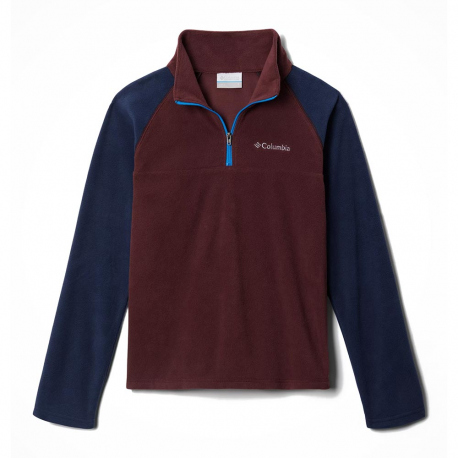 Fleece Columbia Youth Glacial Gleece 1/4 Zip Elderberry