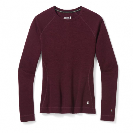 Women's Apparel Smartwool Women's Classic Thermal Merino Base Layer Crew Cherry