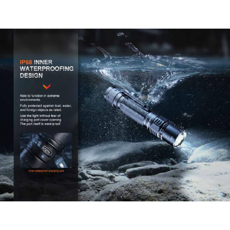 Flashlights Fenix PD36R PRO Rechargeable 2800 Lumens