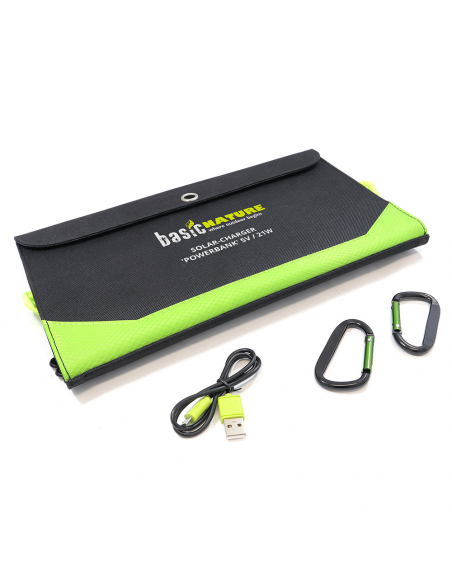 Lamps - Photovoltaics Solar Charger 5V / 21W - Powerbank 10000mAh