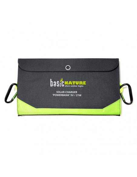 Lamps - Photovoltaics Solar Charger 5V / 21W - Powerbank 10000mAh