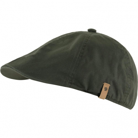Hats Fjallraven Ovik Flat Cap Deep Forest