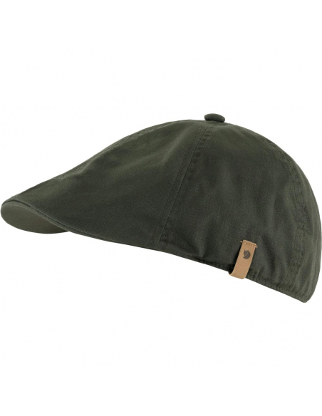 Hats Fjallraven Ovik Flat Cap Deep Forest