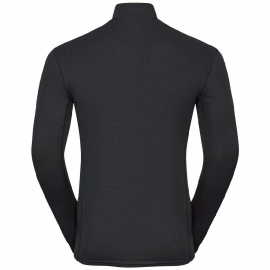 Thermal Baselayer Odlo Men's Warm Half-Zip Baselayer Top Black 2