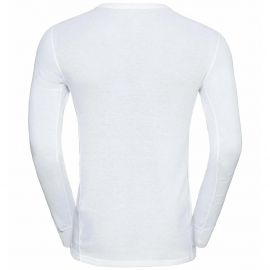 Thermal Baselayer Odlo Men's Warm Baselayer Top White 2