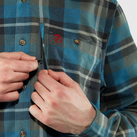 Shirts Fjallraven Men's Fjallglim Flannel Shirt Green