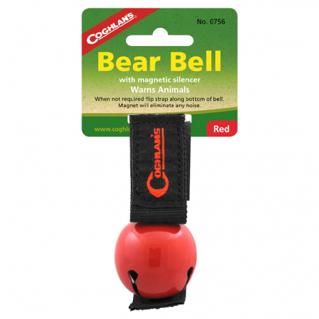 Whistles & Bear Bells Coghlan's Bear Bell Red