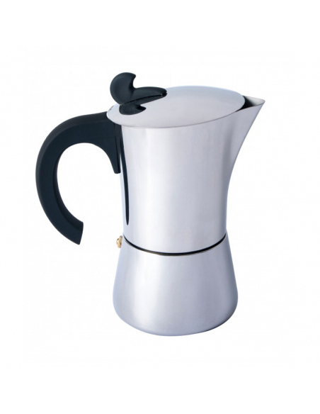 Καφετιέρες - Τσαγιέρες Stainless Steel Espresso Maker 4 Cups