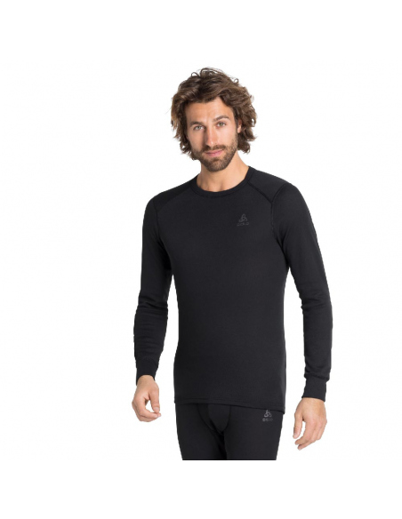 Thermal Baselayer Odlo Men's Warm Baselayer Top Black