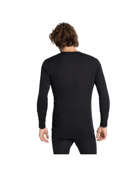 Thermal Baselayer Odlo Men's Warm Baselayer Top Black