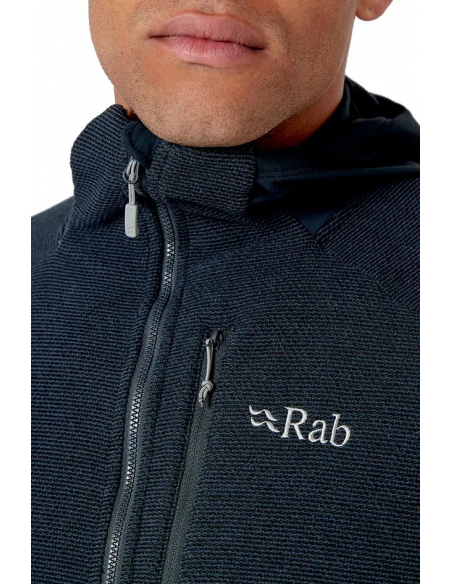 Fleece Rab Men's Capacitor Hoody Graphene