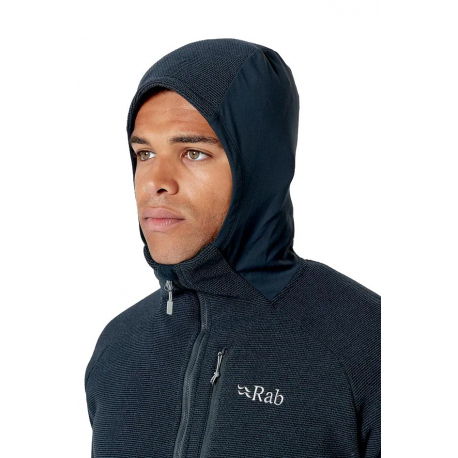 Fleece Rab Men's Capacitor Hoody Graphene
