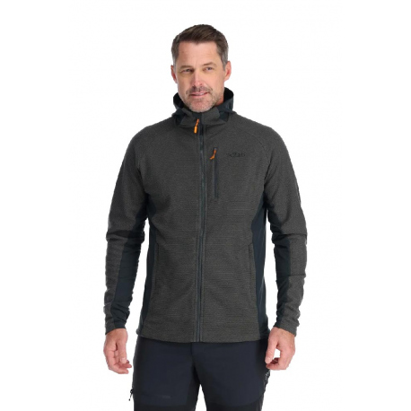 Fleece Rab Men's Capacitor Hoody Graphene
