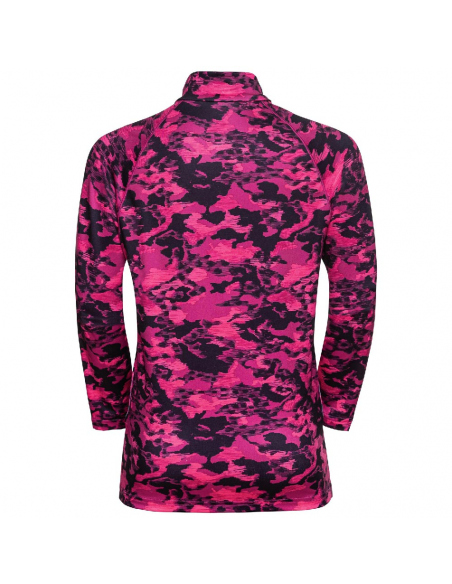 Μακρυμάνικες Odlo Kids Sesvenna Half-Zip Mid Layer Top Fuchsia