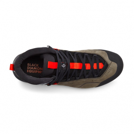 Boots - Hiking Shoes Black Diamond Men's Mission Leather Mid Walnuts