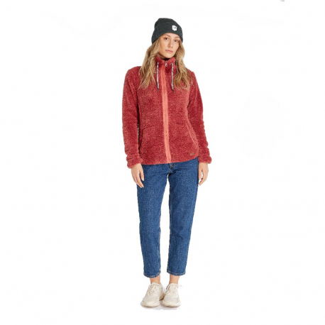 Fleece Protest Women's Riri Fleece Jacket Red