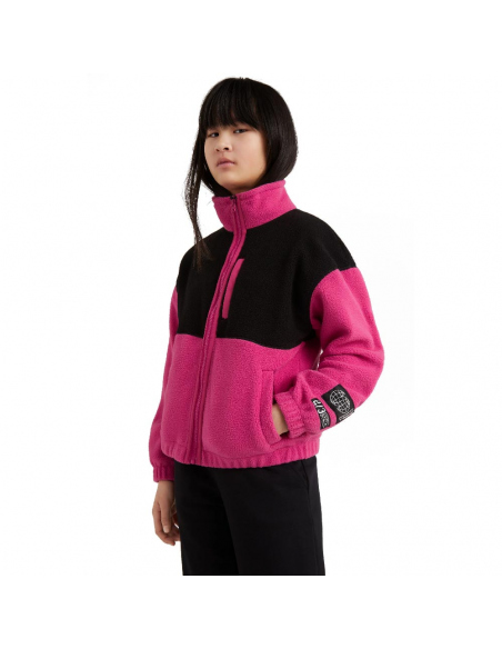 Φλις O'Neill Girls Progressive Sherpa Fleece Fuchsia