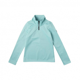 Φλις O'Neill Girls Solid Half Zip Fleece Aqua