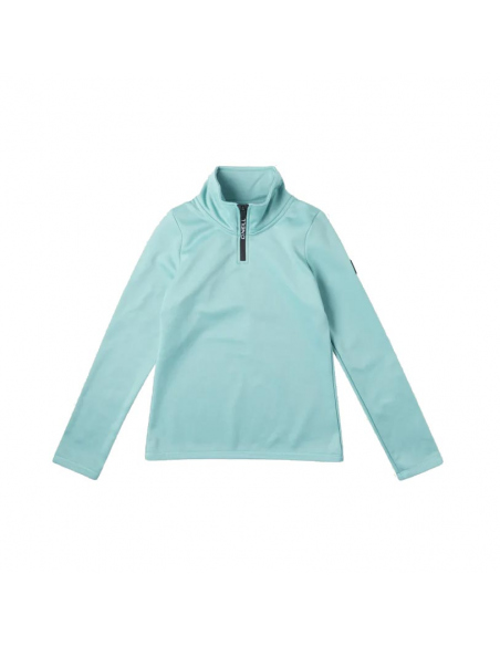 Φλις O'Neill Girls Solid Half Zip Fleece Aqua