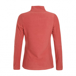 Fleece Protest Women's Mutez Fleece Jumper Rust 2