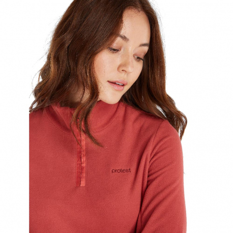 Φλις Protest Women's Mutez Fleece Jumper Rust Φλις Protest Women's Mutez Fleece Jumper Rust