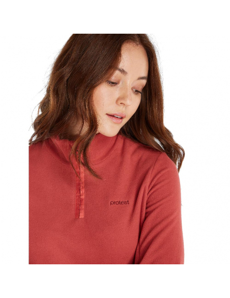 Φλις Protest Women's Mutez Fleece Jumper Rust
