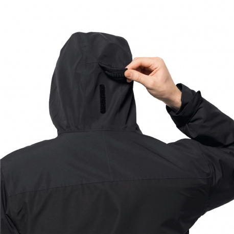 Jackets Jack Wolfskin Men's Taubenberg 3in1 Jacket Black