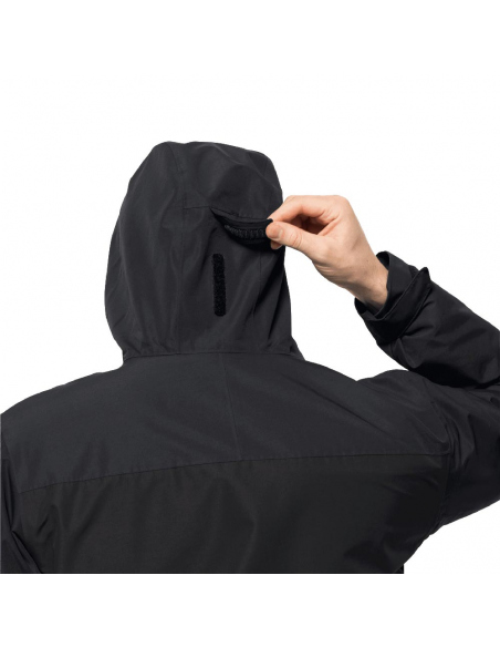Jackets Jack Wolfskin Men's Taubenberg 3in1 Jacket Black