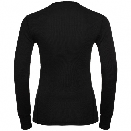 Thermal Baselayer Odlo Women's Warm Baselayer Top Black