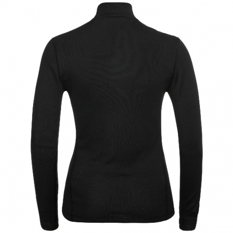 Thermal Baselayer Odlo Women's Warm Collar Baselayer Top Black