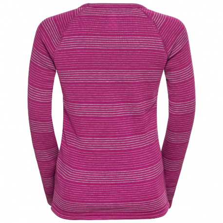 Thermal Baselayer Odlo Kids Warm Baselayer Set Fuchsia