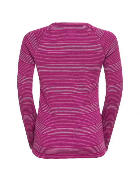 Thermal Baselayer Odlo Kids Warm Baselayer Set Fuchsia