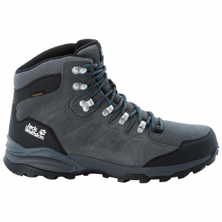 Μπότες - Ορειβατικά Jack Wolfskin Men's Refugio Texapore Mid Grey