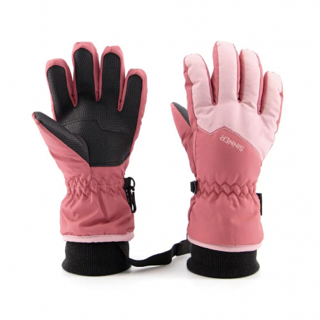 Sinner Kids Phoenix Junior Gloves Pink