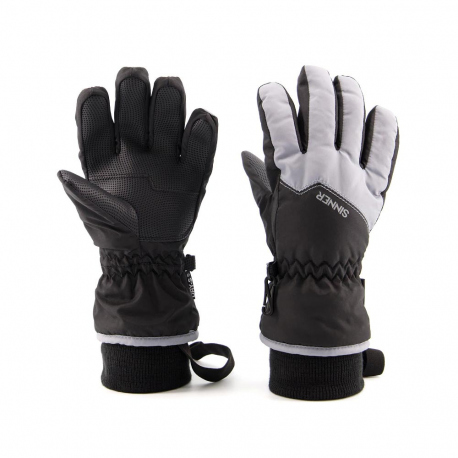 Gloves Sinner Kids Phoenix Junior Gloves Black