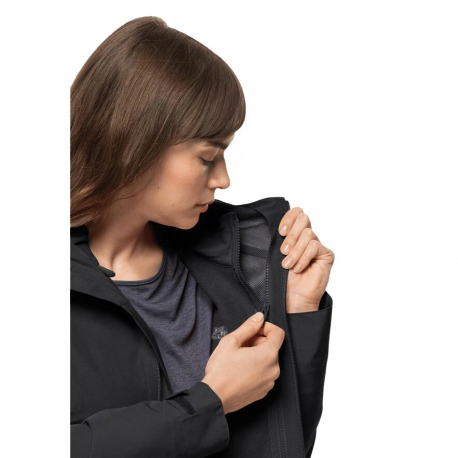 Τζάκετς Jack Wolfskin Women's Moonrise 3-in-1 Jacket Black