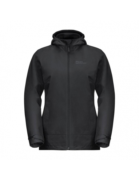 Τζάκετς Jack Wolfskin Women's Moonrise 3-in-1 Jacket Black