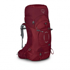 Hiking Backpacks Osprey Women's Ariel 65 Claret Red Backpack