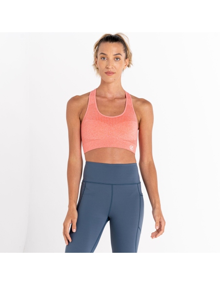 Sweatproof Dare2b Women's Don't Sweat It Sports Bra Apricot