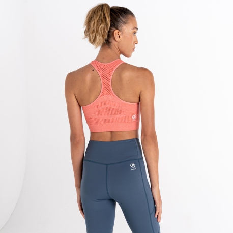 Sweatproof Dare2b Women's Don't Sweat It Sports Bra Apricot