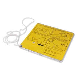 Survival Kit 4" Mini Heliograph Signalling Mirror 2