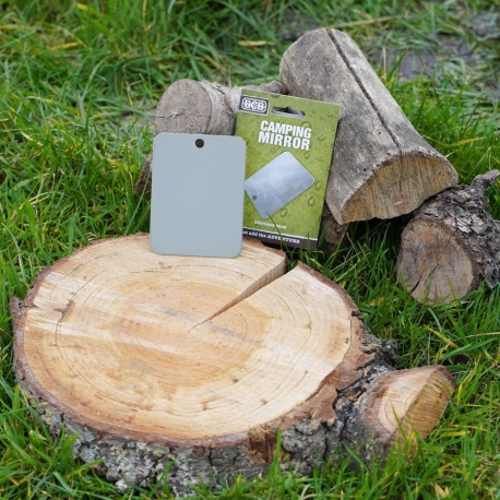 Κιτ Επιβίωσης Stainless Steel Camping Mirror
