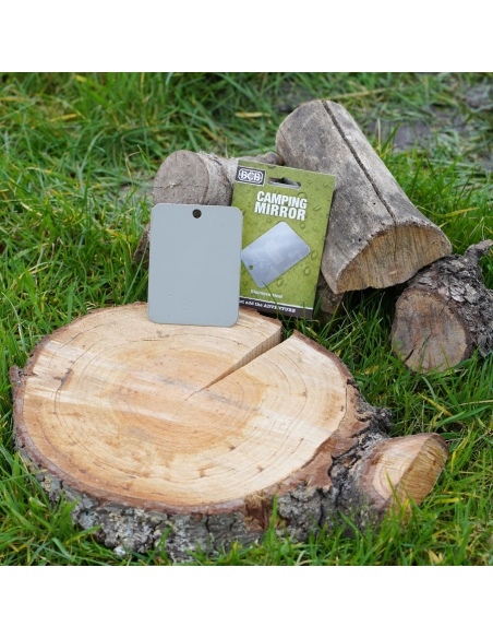 Κιτ Επιβίωσης Stainless Steel Camping Mirror