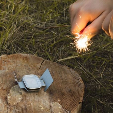 Fire Starters - Accessories Fireball Flint & Striker with Compass Mini