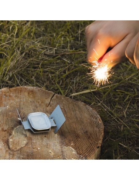 Fire Starters - Accessories Fireball Flint & Striker with Compass Mini