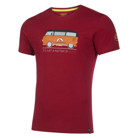 La Sportiva Van T-Shirt Sangria