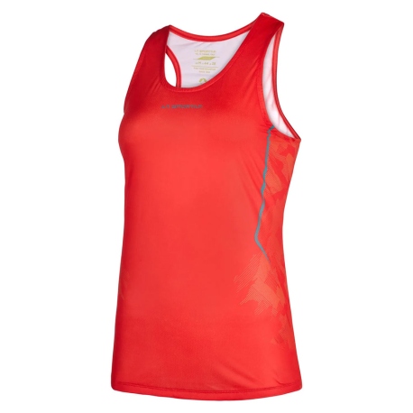 Sweatproof La Sportiva Pacer Tank Cherry