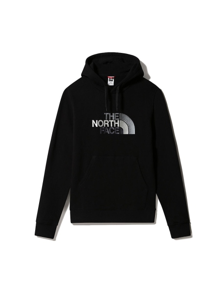 Long-Sleeved The North Face Men's Drew Peak Hoodie Black