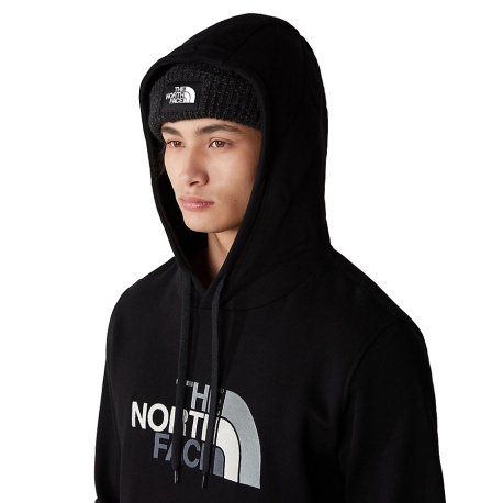 Long-Sleeved The North Face Men's Drew Peak Hoodie Black